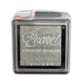 Пігментні чорнила Encore Ultimate Metallic - Silver від компанії Tsukineko