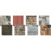 Набір тканини Eclectic Elements - Melange, 30х30 см, 8 шт від Tim Holtz