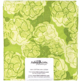 Ткань для рукоделия хлопок Zinnia Blue C 46х107 см