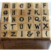 Набір гумових штампів Alphabet 4, Dovecraft