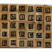 Набір гумових штампів Alphabet 10, Dovecraft