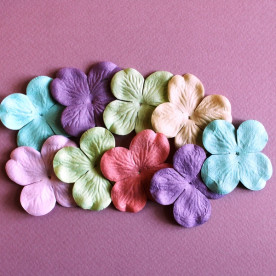 Набір гонтензій в м'яких пастельних тонах, 10 шт, 5 см