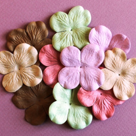 Набір гонтензій в пастельних тонах, 10 шт, 5 см