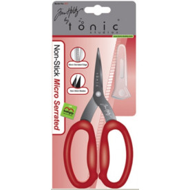 Ножиці з непріліпающімі лезами Non stick serrated Tim Holtz