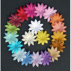 Набір кольорів різних тонів 100 шт. 3 см з тутової паперу