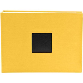Тканевый альбом Cloth D-Ring Album - Sunflower 20х20 см от American Crafts