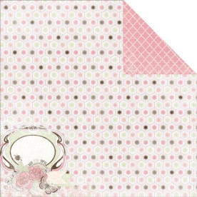 Двусторонняя бумага Time Washed, 30х30 см от Bo Bunny