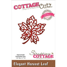 Ніж для вирізання Elegant Harvest Leaf від CottageCutz