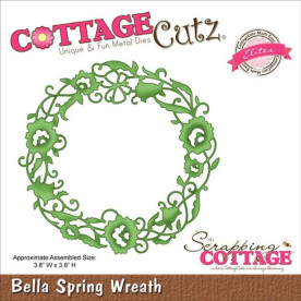 Ніж для вирізання Bella Spring Wreath від CottageCutz