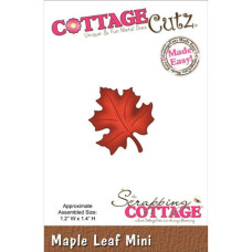 Нож для вырезания Maple Leaf от CottageCutz