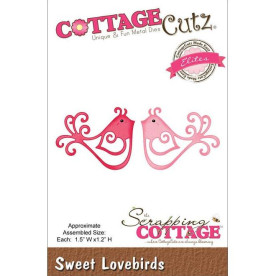 Нож для вырезания Sweet Lovebirds от CottageCutz