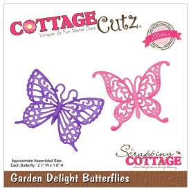 Ножі для вирізання Garden Delight Butterflies від CottageCutz