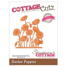 Ніж для вирізання Garden Poppies від CottageCutz