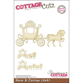 Нож для вырезания Horse & Carriage от CottageCutz