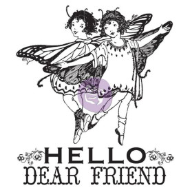 Акриловий штамп Hello Dear Friend 6,3х7,6 см, Prima