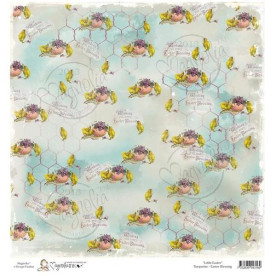 Односторонняя бумага Easter Blessings/Turquoise, 30х30 см от Magnolia