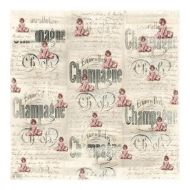 Односторонній папір Cherub Champagne, 30х30 см від Magnolia