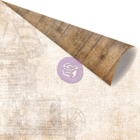 Двусторонняя бумага Boussole, 30х30 см от компании Prima