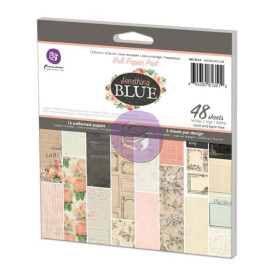 Набор бумаги Something Blue, 15х15 см, 16 листов от Prima