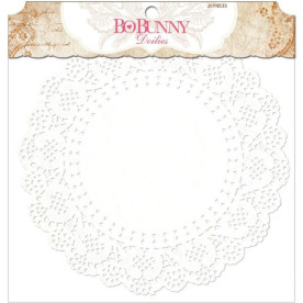 Салфетка Large Paper Doilies, диаметр 21 см, 1 шт от Bo Bunny