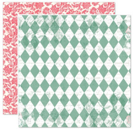 Двосторонній папір Picket Fence 30х30 см від Echo Park