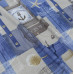 Декоративна тканина, Морський берег, щільність 182г / м2, 50х70 см, бавовна 50%