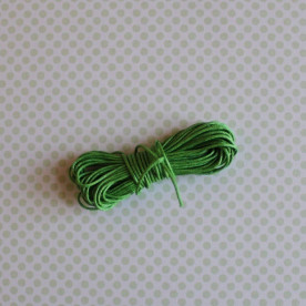 Вощеный шнур зеленого цвета, длина 5 м