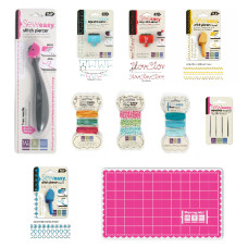 Набор для создания строчки Sew Easy 10 предметов от We R Memory Keepers