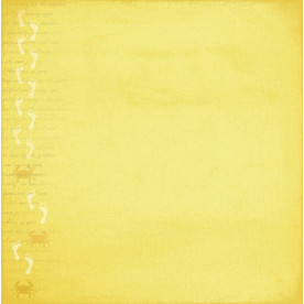 Двосторонній папір Там, де море! Сліди на піску - 30,5х30,5 см від ScrapBerry's