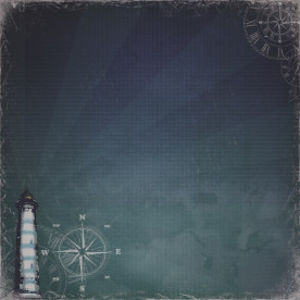 Двосторонній папір Там, де море! Казки старого маяка - 30,5 х 30,5 см від ScrapBerry's