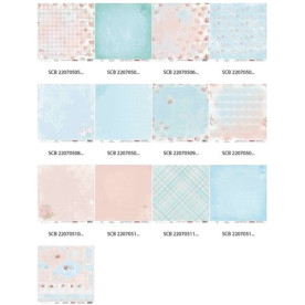 Набор двусторонней бумаги для скрапбукинга 30,5х30,5 см  Розы, 7 листов от Scrapberry's