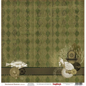 Двосторонній папір Антиутопія - 30,5х30,5 см від ScrapBerry's