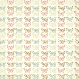 Односторонній папір Фантазія. Метелики - 30,5х30,5 см від ScrapBerry's