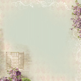 Односторонняя бумага Улочки Прованса - 30,5х30,5 см от ScrapBerry's