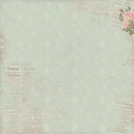 Односторонній папір Літній бриз - 30,5х30,5 см від ScrapBerry's