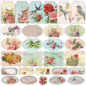 Односторонняя бумага Журналинг - 30,5х30,5 см от ScrapBerry's