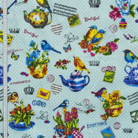 Лонет Енея, бавовна 50%, розмір 50х70 см, щільність 170