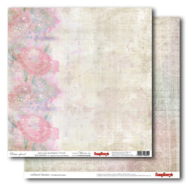 Двусторонняя бумага Цветные сны: Облако цветов 30,5х30,5 см от ScrapBerry's.