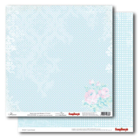 Двосторонній папір Троянди: Тінек 30,5 х30, 5 см від ScrapBerry's