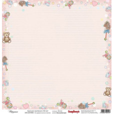 Односторонній папір Забава: Іграшки 30,5 х30, 5 см від ScrapBerry's