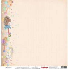 Односторонній папір Забава: Конячка 30,5 х30, 5 см від ScrapBerry's