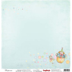Односторонній папір Забава: Конфеті 30,5 х30, 5 см від ScrapBerry's