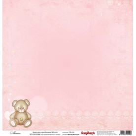 Односторонній папір Забава: Ведмежа 30,5 х30, 5 см від ScrapBerry's