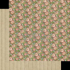 Двосторонній папір Fields of Flowers від Graphic 45