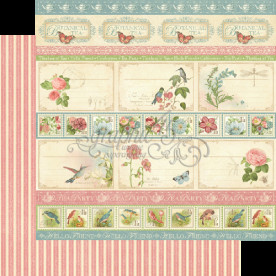 Двусторонняя скрапбумага Hello Friend от Graphic 45