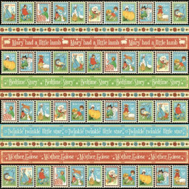 Двосторонній скраппапір Playful Postage 30x30 від Graphic 45