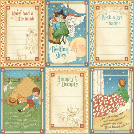 Двосторонній скраппапір Little Boy Blue 30x30 від Graphic 45