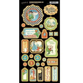 Набір вирубування Mother Goose 1 18х32 см від Graphic 45