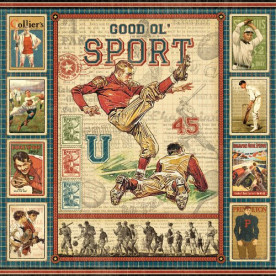 Двосторонній скраппапір 30x30 від Graphic 45