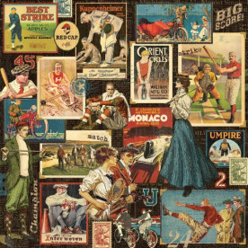 Двосторонній скраппапір Big Score 30x30 від Graphic 45